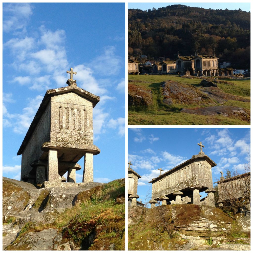 Espigueiros - or medieval grain storage in Geres National Park Portugal. Life Beyond Borders