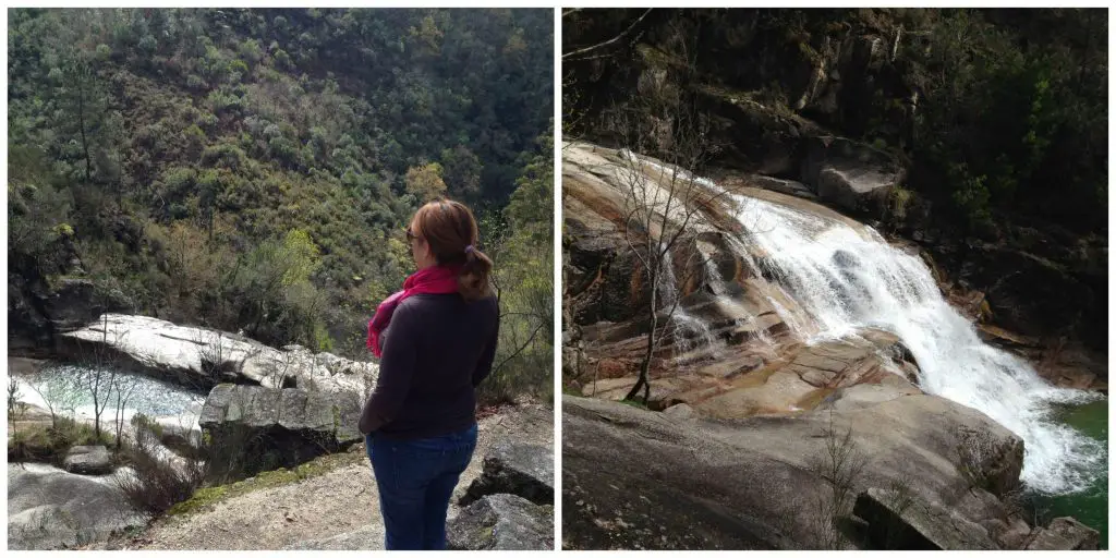 "Tahiti" waterfalls in Geres National Park Portugal. Life Beyond Borders