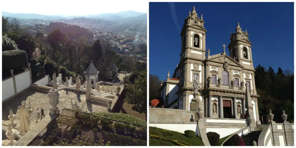 Bom Jesus do Monte Collage- Minho Region of Portugal. Life Beyond Borders