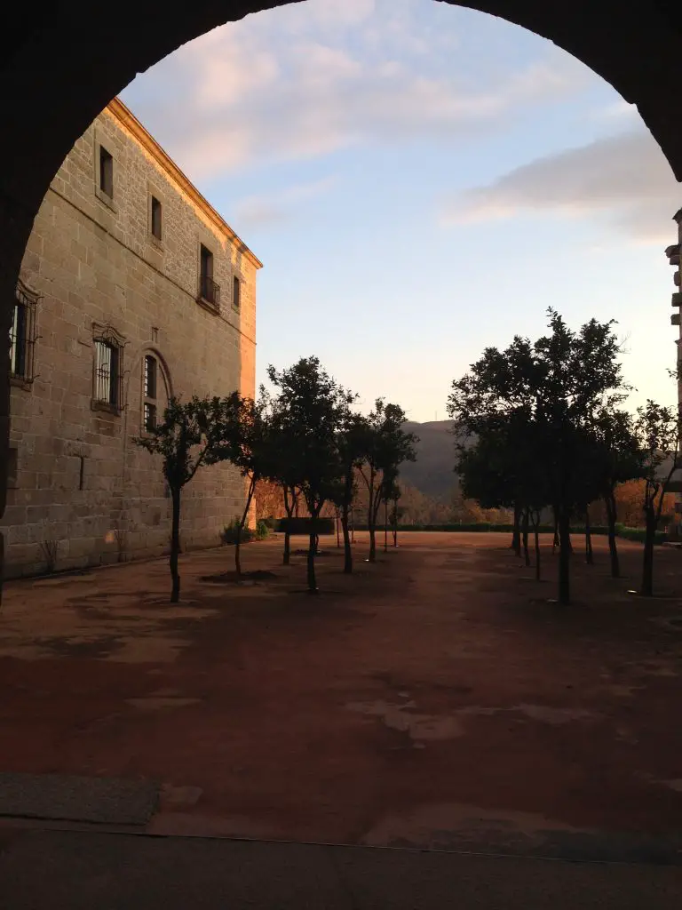 Beautiful entrance to the Pousada Mosteiro de Amares Monastery/luxury hotel - Geres National Park - Portugal. Life Beyond Borders