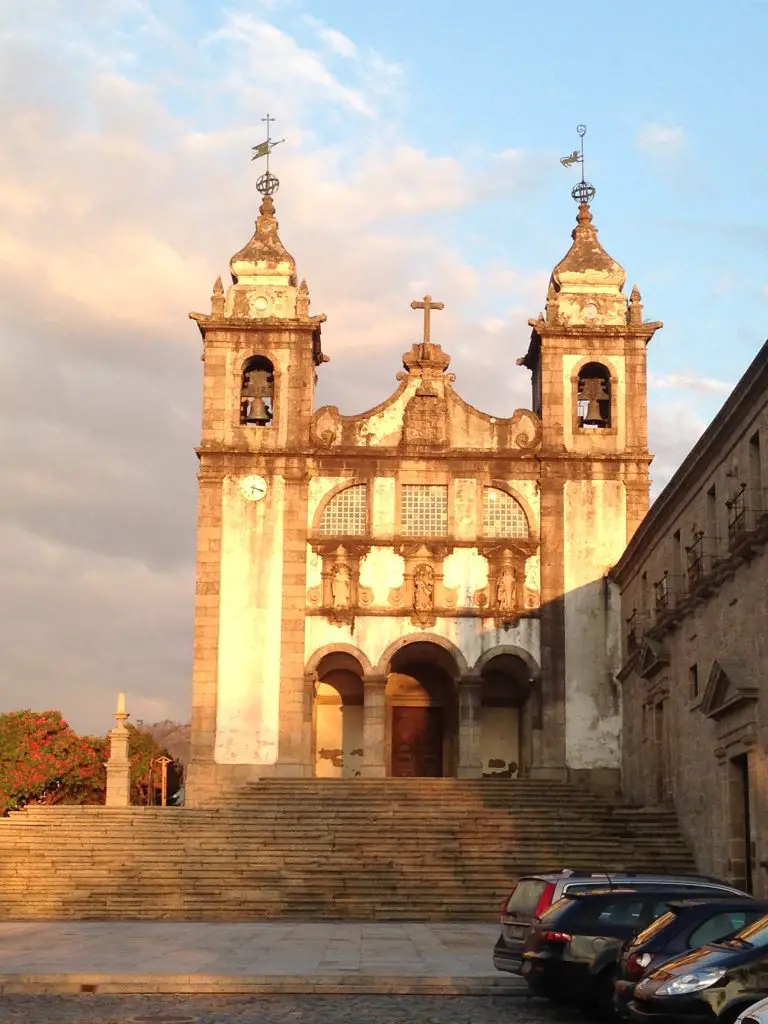 Church next to Pousada de Amares converted monastery in the tiny village of Santa Maria do Bouro, Portugal. Life Beyond Borders