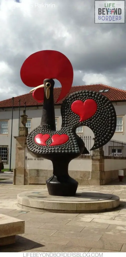 The Barcelos Cock - the famous symbol of northern Portugal.