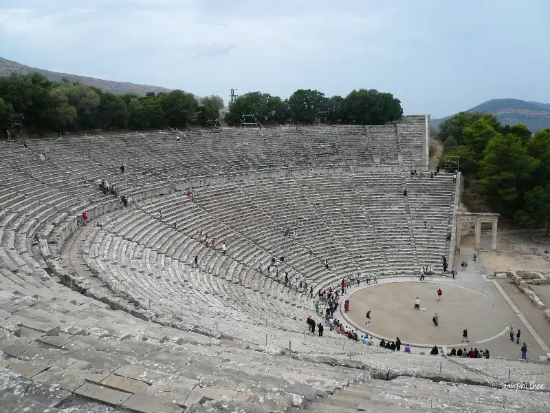 Ancient Theatre of Epidaurus photo. Life Beyond Borders