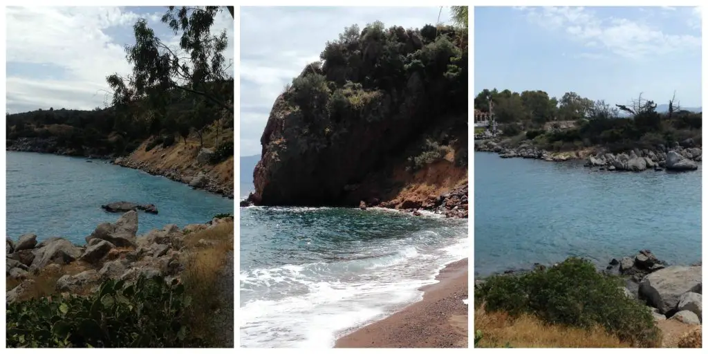 Sulphurous waters of Methana, Greece and surrounding beaches. Life Beyond Borders