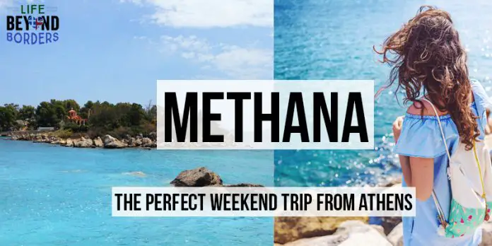 Methana Region of Peloponnese, Greece Methana in the Peloponnese region of Greece. A perfect weekend trip from Athens. And even near Poros island.