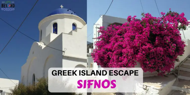 The beautiful Greek island of Sifnos