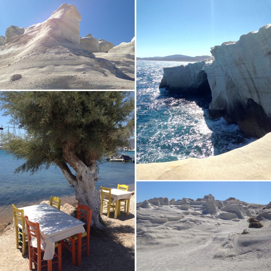 Milos island Greece as visited by Celestyal Cruises. Life Beyond Borders