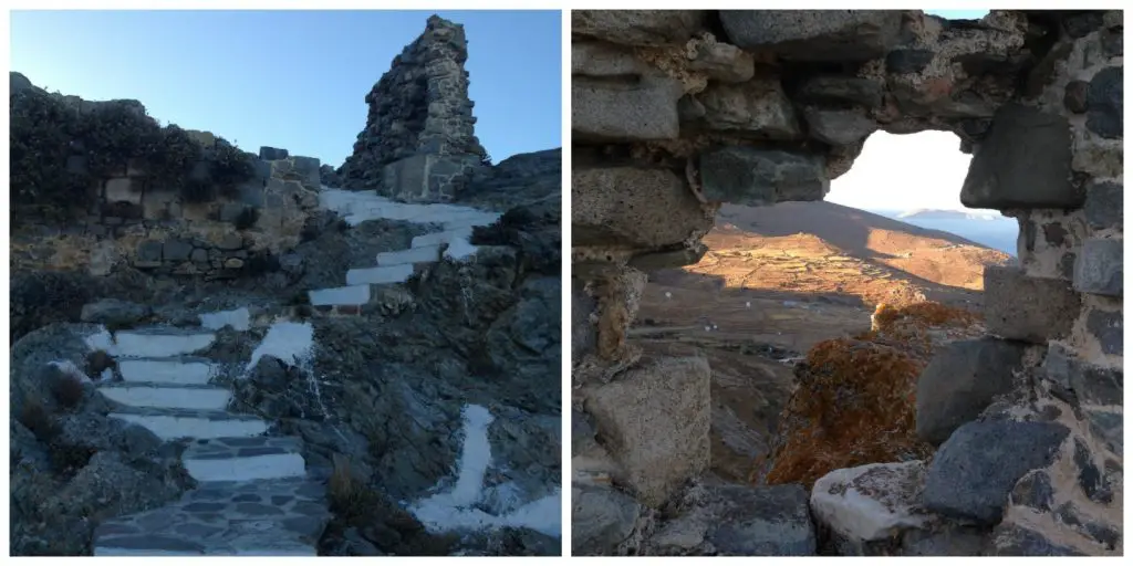 Walking to the Kastro in the Hora of Serifos