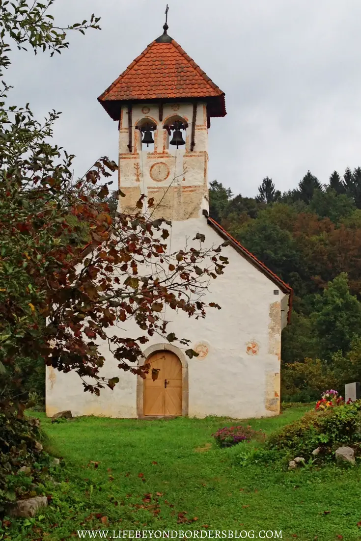 Discover Slovenia nature - All Saints Church at KrajinskIi Park Lahinja, Slovenia, Europe. Life Beyond Borders