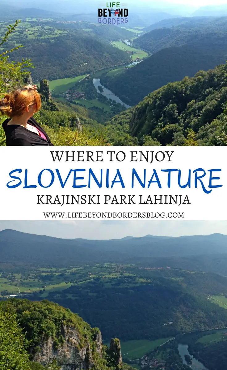 Where to enjoy Slovenia Nature - KrajinskIi Park Lahinja. Slovenia in Europe - 60% forest