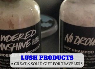 Lush Products - Great and ecologically friendly travel gifts - LifeBeyondBorders