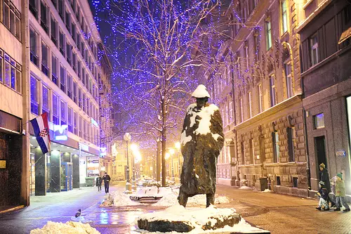 Zagreb at christmas. Life Beyond Borders