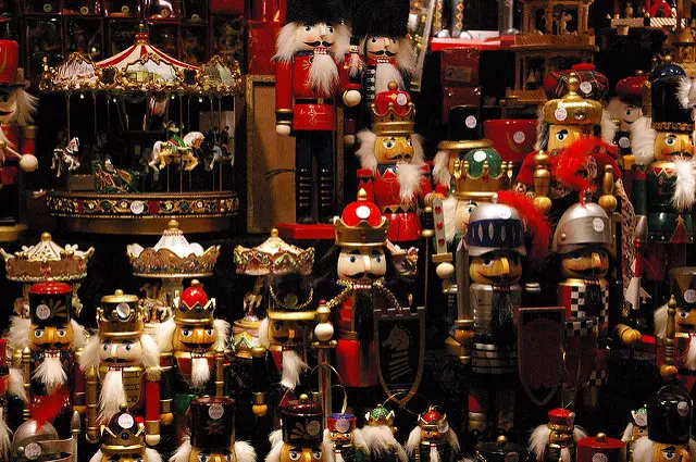 Handcrafted toy stalls at Manchester Christmas Markets. Image by Donald Judge used under CC License. Life Beyond Borders