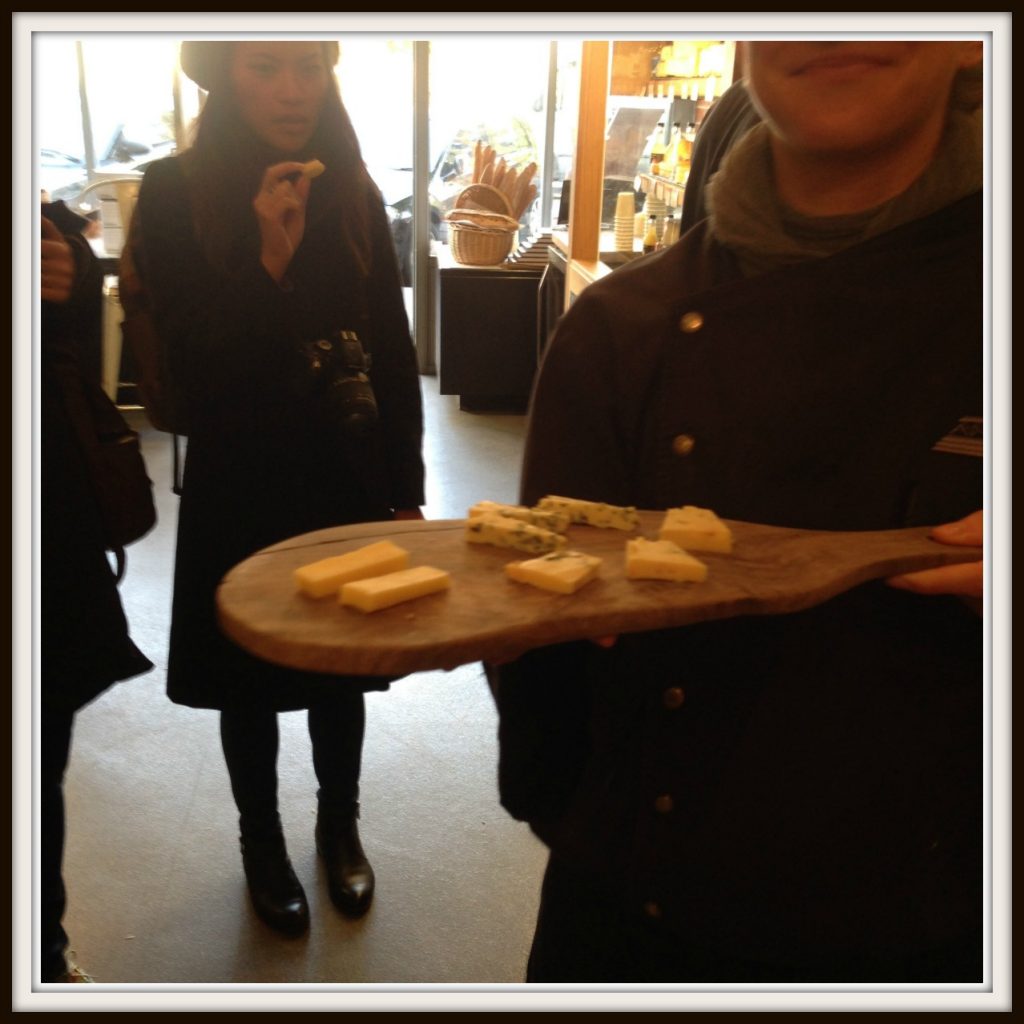 Cheese at the Androuet Cheese Room - Eating London Food Tour - LifeBeyodBorders