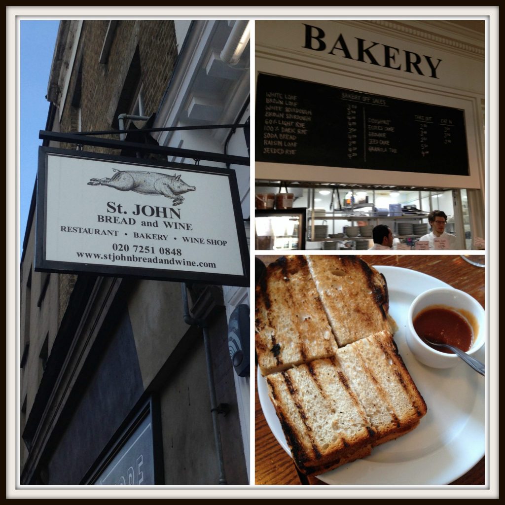 St John's Bread & Wine - Eating London Food Tour. Great for a bacon sarnie. LifeBeyondBorders