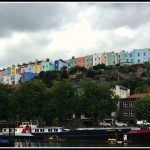 Colourful houses above the floating harbour at CliftonWood – Things to see in Bristol – LifeBeyondBorders