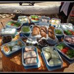 Delicious lunch with Mykonos Sea Kayak Life Beyond Borders Blog