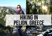 Hiking in the Pelion region of mainland Greece. A great all year destination