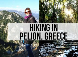 Hiking in the Pelion region of mainland Greece. A great all year destination