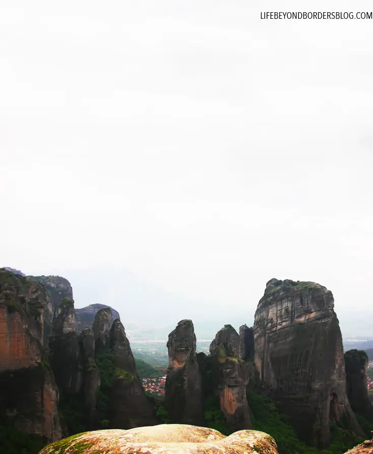 60 million year old pinnacles of Meteora Greece - LifeBeyondBorders