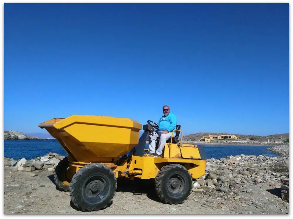 Working on Delos Island, Greece. Life Beyond Borders