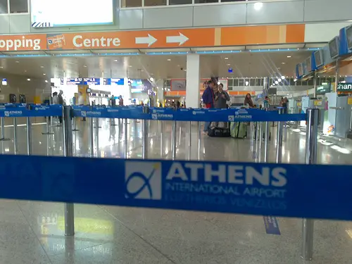 Athens airport photo