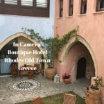 In Camera Boutique HotelRhodes Old TownGreece
