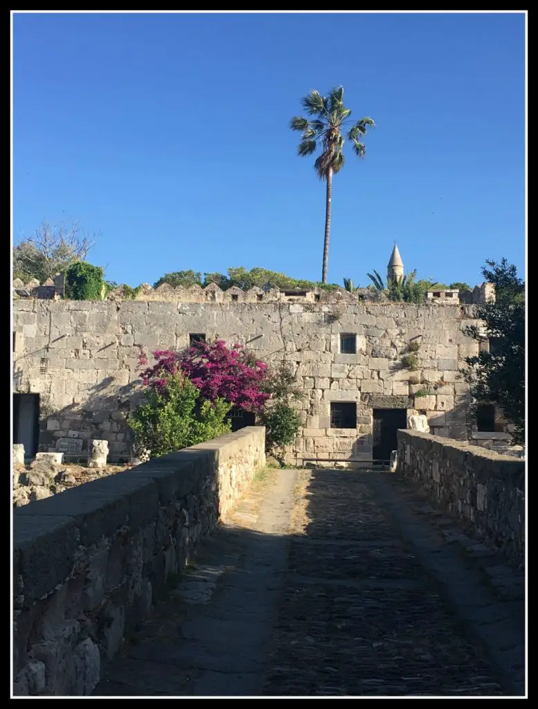 The outside of Kos Castle on Kos Island, Greece. Life Beyond Borders