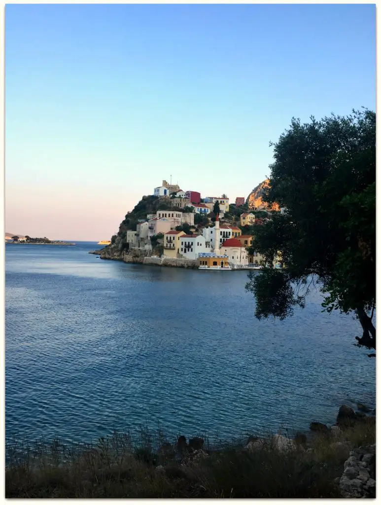 View of Kastellorizo island - Greece. Life Beyond Borders