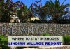 Where to Stay on Rhodes island Greece Lindian Village Resort - LifeBeyondBorders