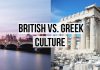 A brief exploration of British vs Greek culture