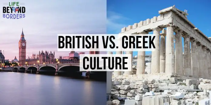 A brief exploration of British vs Greek culture