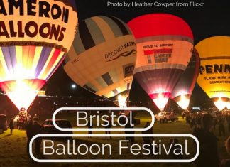 The Bristol International Balloon Festival is an event held every August in Bristol in the West Country of the UK. It's a spectacle and a wonderful sight, both during the day and night.