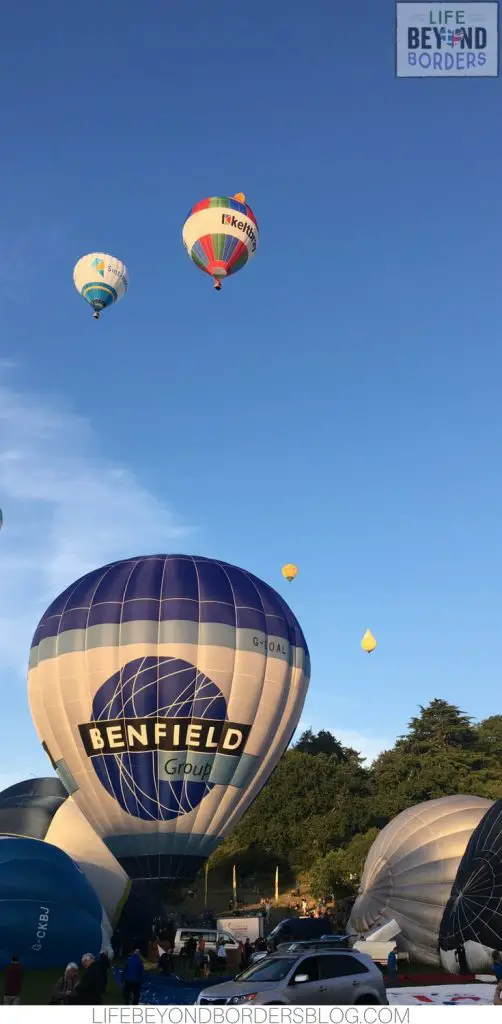 The gorgeous 'Morning Rise' at Bristol International Balloon Festival. Life Beyond Borders
