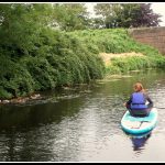 Enjoying the wildlife whilst paddle boarding along the Grand Western Canal – Devon – LifeBeyondBorders