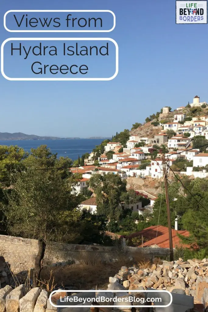 Views from the beautiful island of Hydra, Greece