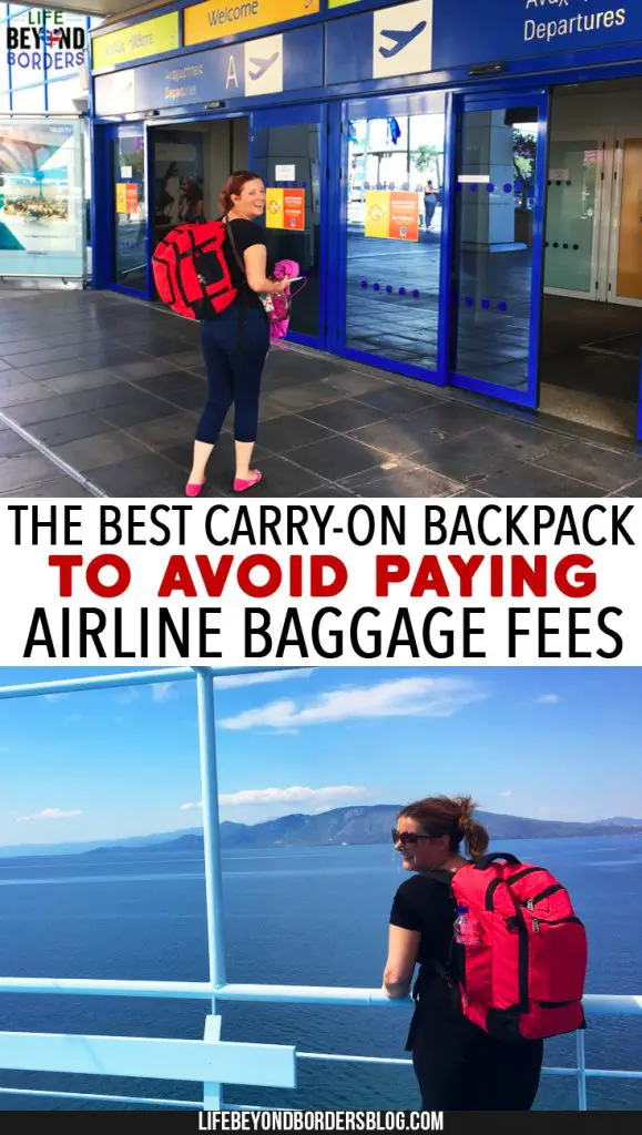 Hynes Eagle - The Best Carry-On Backpack to Avoid Paying Airline Baggage Fees