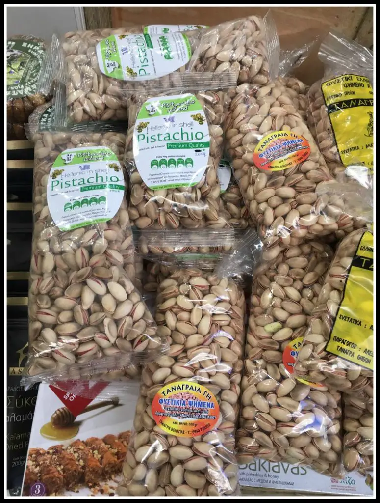 Pistachio nuts make a great Greek souvenir to take home - LifeBeyondBorders