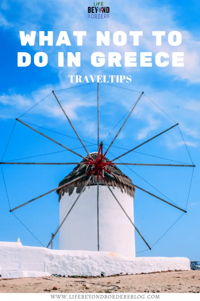 where not to travel in greece