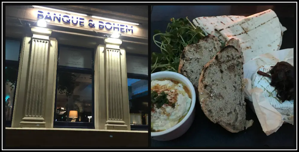 Meal at Banque & Bohem, Bournemouth, Dorset, UK - LifeBeyondBorders