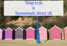 Things to do in Bournemouth, Dorset, UK.