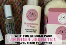 Amphora Aromatics Travel Sized Products - LifeBeyondBorders