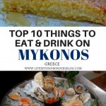 Top Things to Eat & Drink on Mykonos and where to eat it – LifeBeyondBorders