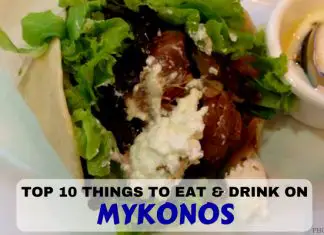 Top Things to Eat & Drink on Mykonos and where to eat them - LifeBeyondBorders