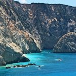 View of Porto Katsiki beach and bay – Lefkada island, Greece