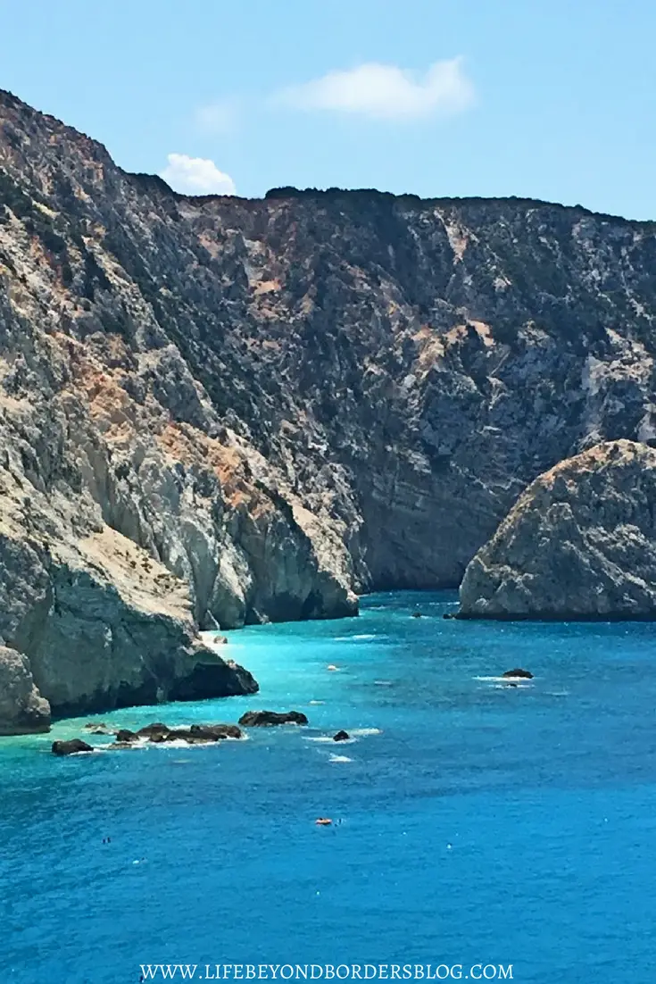 View of Porto Katsiki beach and bay - Lefkada island, Greece. Life Beyond Borders