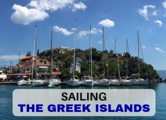 Come and explore the Greek islands by sailing around them
