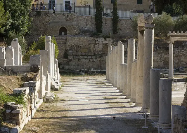 agora of athens photo