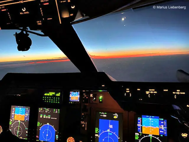 Crossing the Atlantic from cockpit - Week in the life of a Medivac pilot - LifeBeyondBorders 