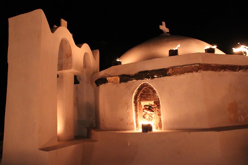 greek easter santorini photo